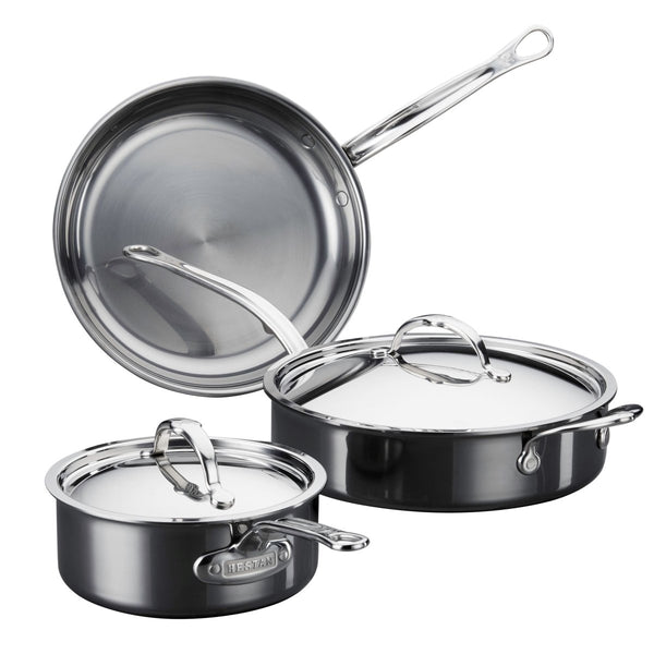 Hestan NanoBond® Molecular Titanium 5-Piece Cookware Set (60038) - iFoodservice Online