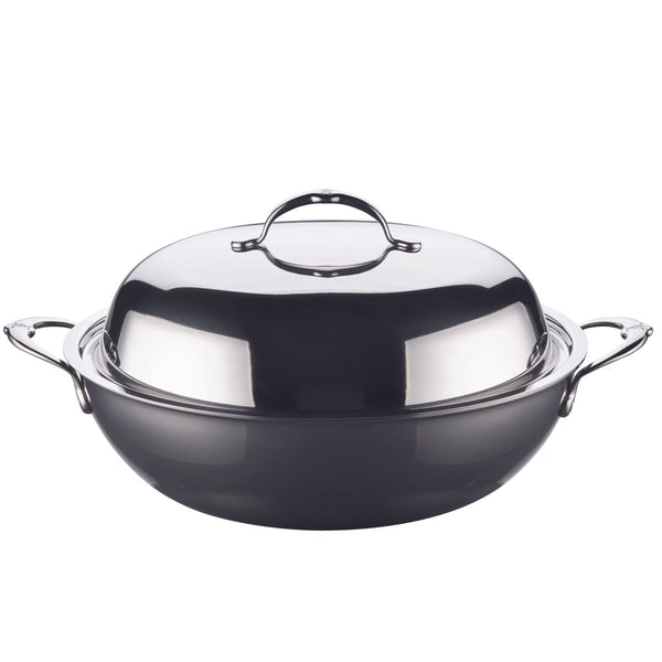 Hestan NanoBond® Molecular Titanium 7.5qt 14" Wok with Dome Lid (60033) - iFoodservice Online