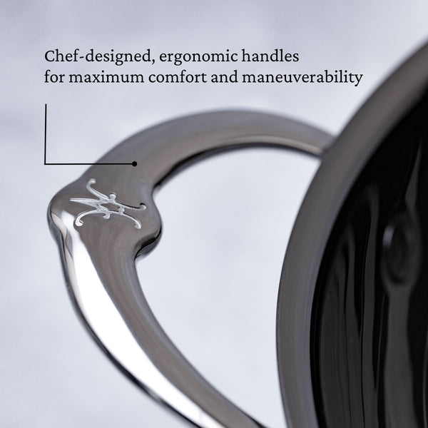Hestan NanoBond® Molecular Titanium 7.5qt 14" Wok with Dome Lid (60033) - iFoodservice Online