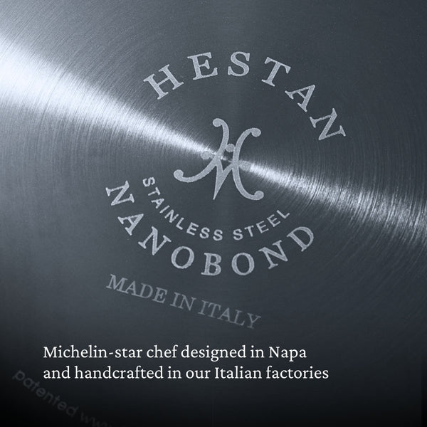 Hestan NanoBond® Molecular Titanium 8-Quart Stockpot with Lid (60026) - iFoodservice Online