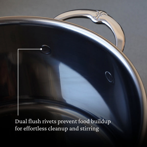Hestan NanoBond® Molecular Titanium 8-Quart Stockpot with Lid (60026) - iFoodservice Online