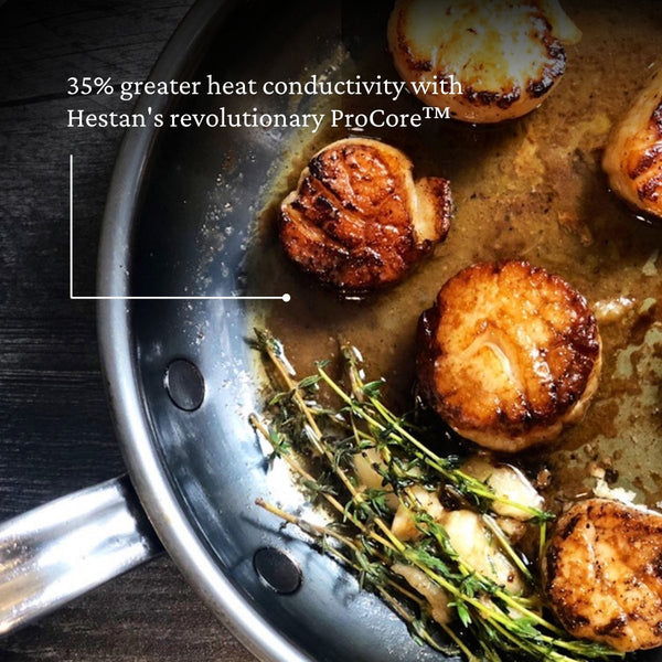 Hestan NanoBond® Molecular Titanium Stainless Steel 11" Skillet (60030) - iFoodservice Online