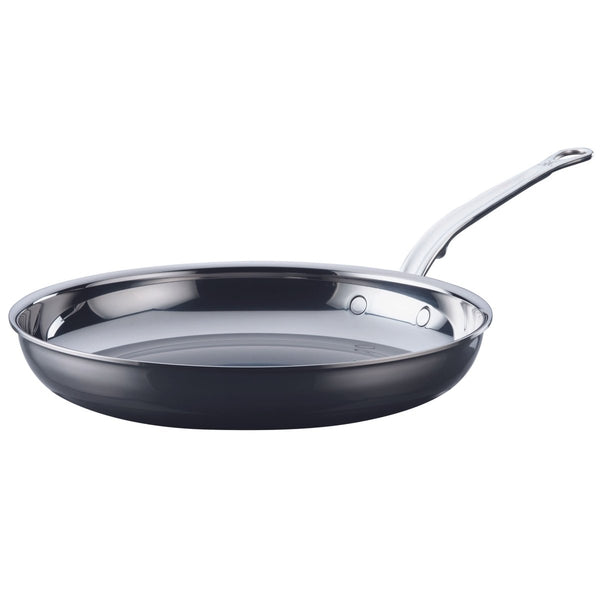 Hestan NanoBond® Molecular Titanium Stainless Steel 12.5" Skillet (60031) - iFoodservice Online