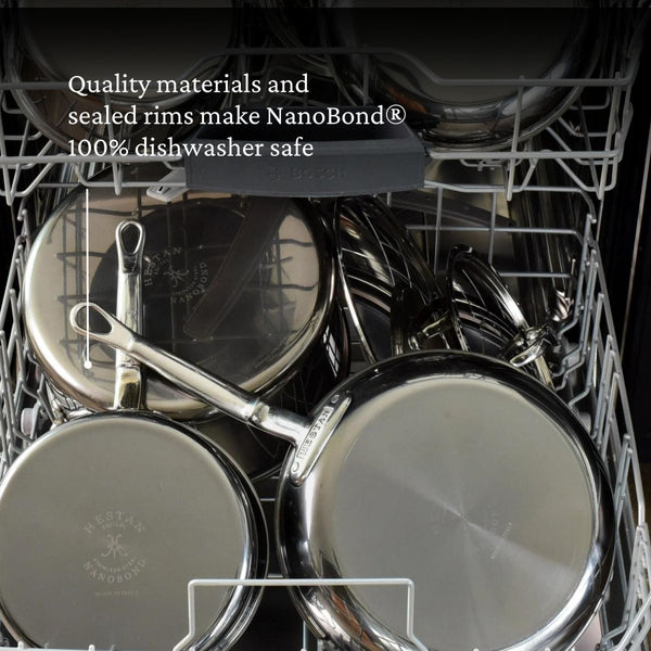 Hestan NanoBond® Molecular Titanium Stainless Steel 8.5" Skillet (60029) - iFoodservice Online