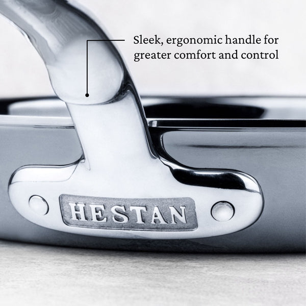 Hestan NanoBond® Molecular Titanium Stainless Steel 8.5" Skillet (60029) - iFoodservice Online