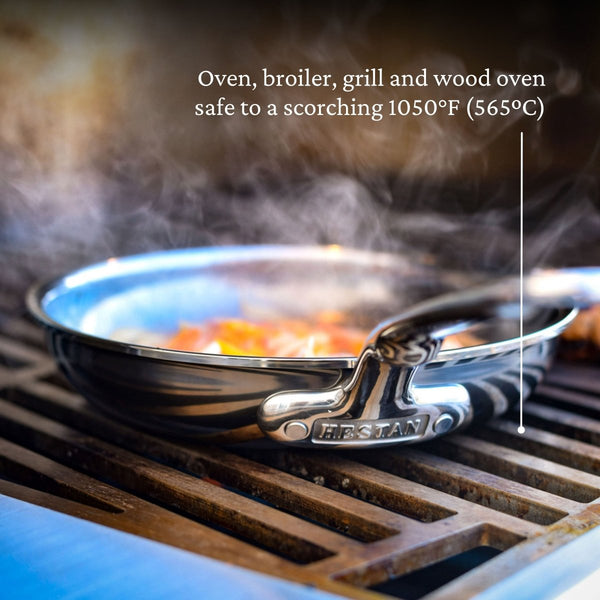 Hestan NanoBond® Molecular Titanium Stainless Steel 8.5" Skillet (60029) - iFoodservice Online