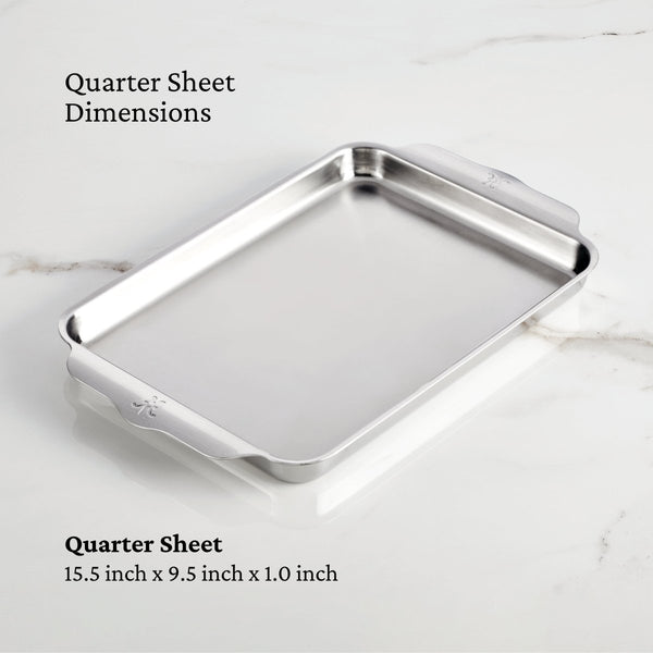 Hestan OvenBond® 3-Piece Tri-ply Clad Stainless Steel Ovenware Set (48654) - iFoodservice Online