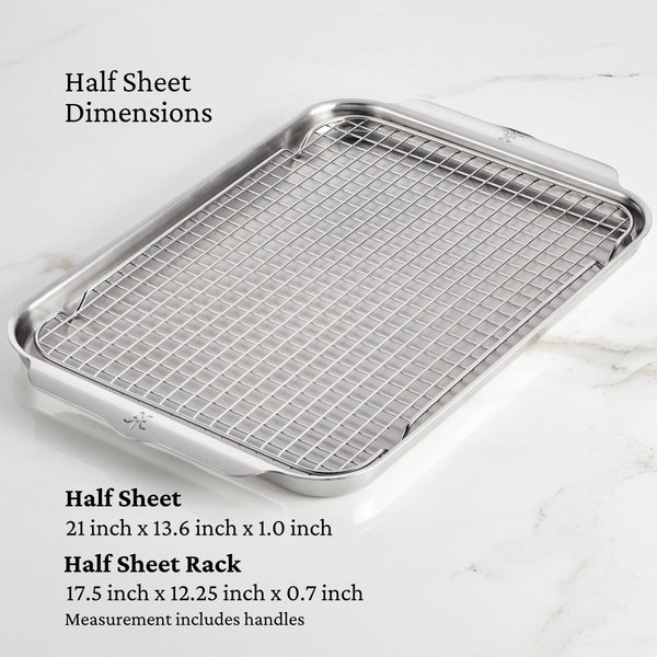 Hestan OvenBond® 5-Piece Tri-ply Clad Stainless Steel Ovenware Set (48655) - iFoodservice Online