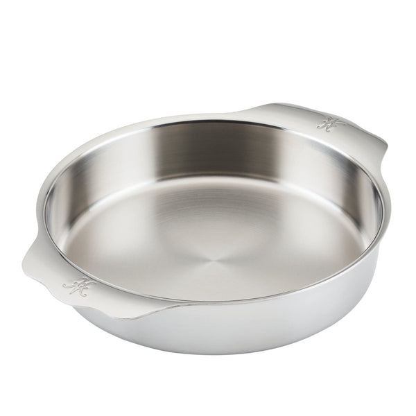 Hestan OvenBond® 9" Round Tri-ply Clad Stainless Steel Baking Pan (50304) - iFoodservice Online