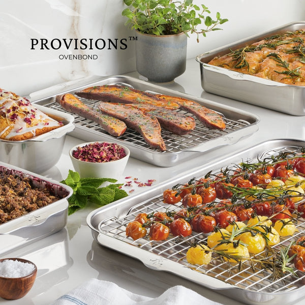 Hestan OvenBond® Set of 2 Half Sheet Baking Racks, 13" x 18" (48671) - iFoodservice Online