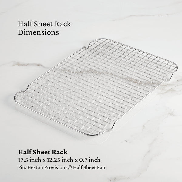 Hestan OvenBond® Set of 2 Half Sheet Baking Racks, 13" x 18" (48671) - iFoodservice Online