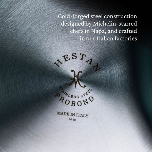 Hestan ProBond® Forged 3.5-Quart Professional Clad Stainless Steel Essential Pan with TITUM Nonstick (31647) - iFoodservice Online