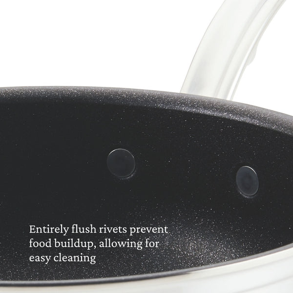 Hestan ProBond® Forged 3.5-Quart Professional Clad Stainless Steel Essential Pan with TITUM Nonstick (31647) - iFoodservice Online
