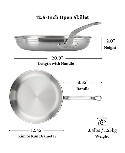 Hestan ProBond® Forged 6-Piece Professional Clad Stainless Steel Cookware Set (V09672) - iFoodservice Online