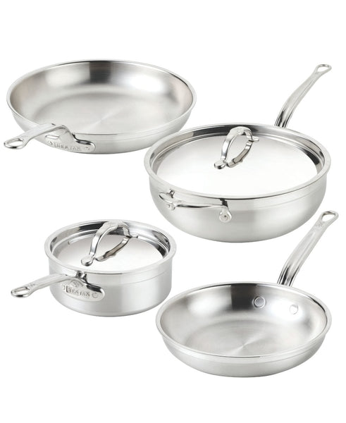Hestan ProBond® Forged 6-Piece Professional Clad Stainless Steel Cookware Set (V09672) - iFoodservice Online