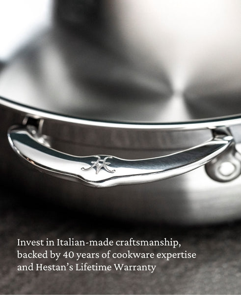 Hestan ProBond® Forged 6-Piece Professional Clad Stainless Steel Cookware Set (V09672) - iFoodservice Online