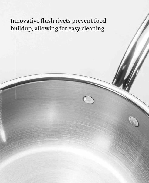 Hestan ProBond® Forged 6-Piece Professional Clad Stainless Steel Cookware Set (V09672) - iFoodservice Online