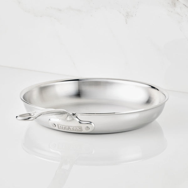 Hestan ProBond® Luxe 11" Professional Clad Stainless Steel Skillet (31780) - iFoodservice Online