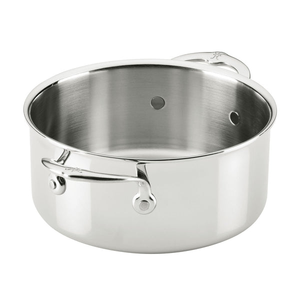 Hestan ProBond® Luxe 3-Quart Professional Clad Stainless Steel Soup Pot with Lid (31771) - iFoodservice Online