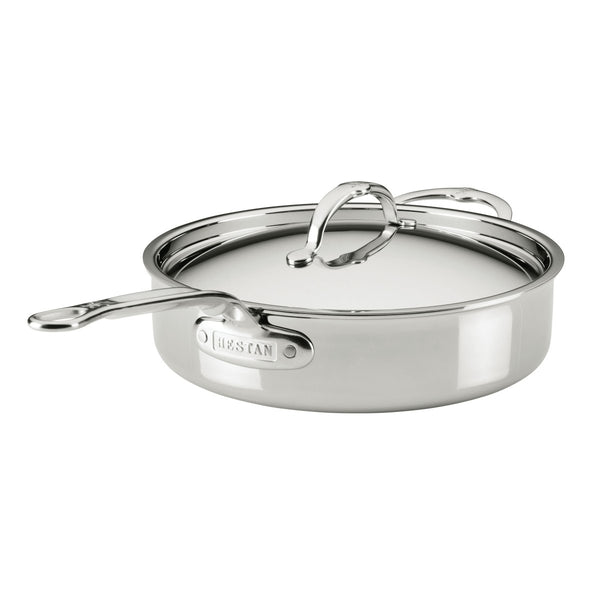 Hestan ProBond® Luxe 3.5-Quart Professional Clad Stainless Steel Sauté Pan with Lid (31774) - iFoodservice Online