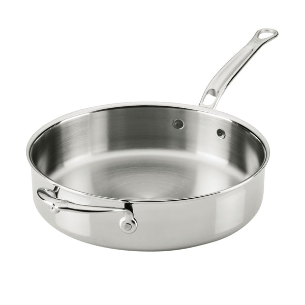 Hestan ProBond® Luxe 3.5-Quart Professional Clad Stainless Steel Sauté Pan with Lid (31774) - iFoodservice Online