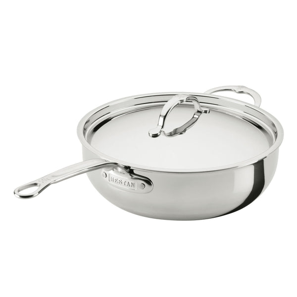 Hestan ProBond® Luxe 5-Quart Professional Clad Stainless Steel Essential Pan with Lid (31778) - iFoodservice Online