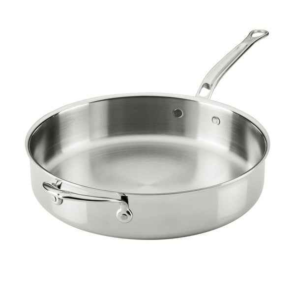 Hestan ProBond® Luxe 5-Quart Professional Clad Stainless Steel Sauté Pan with Lid (31776) - iFoodservice Online