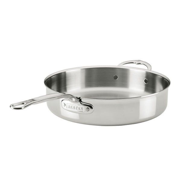 Hestan ProBond® Luxe 5-Quart Professional Clad Stainless Steel Sauté Pan with Lid (31776) - iFoodservice Online