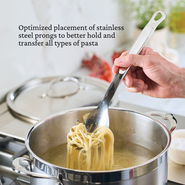 Hestan Provisions 13-Inch Stainless Steel Pasta Fork (49198) - iFoodservice Online