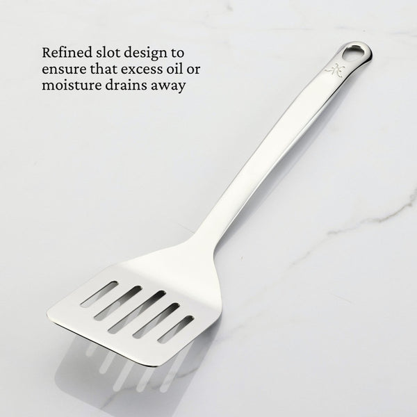 Hestan Provisions 13-Inch Stainless Steel Slotted Turner (54321) - iFoodservice Online