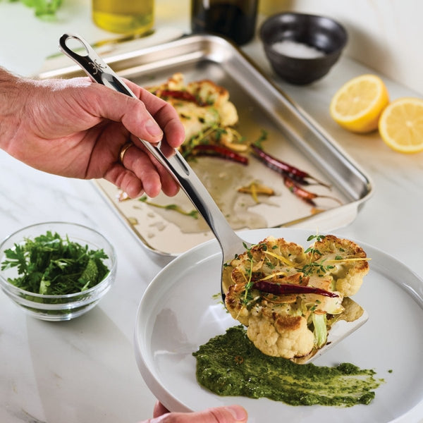 Hestan Provisions 13-Inch Stainless Steel Slotted Turner (54321) - iFoodservice Online