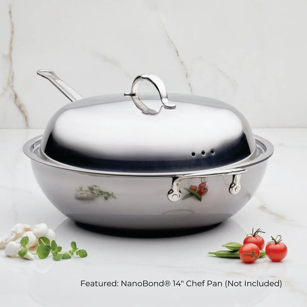Hestan Provisions 14" Stainless Steel Dome Lid (R0293) - iFoodservice Online