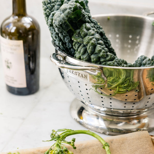Hestan Provisions 3-Quart Stainless Steel Colander (48693) - iFoodservice Online