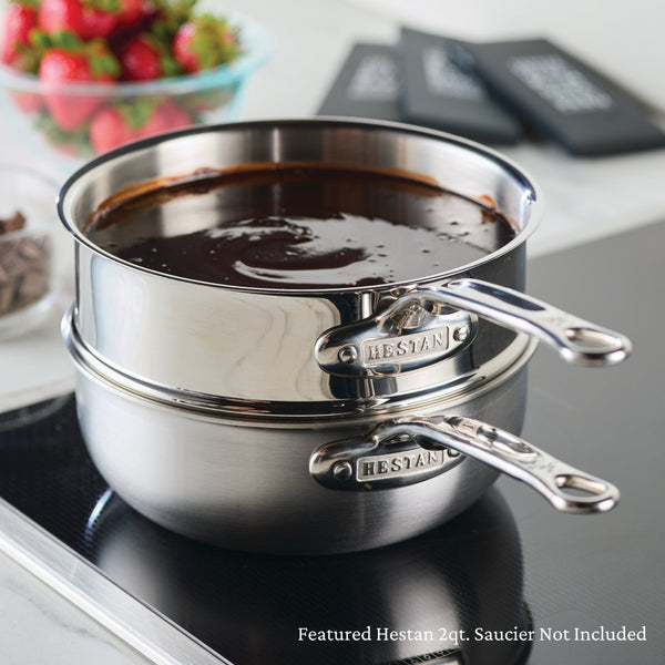 Hestan Provisions 3-Quart Stainless Steel Double Boiler Insert (71052) - iFoodservice Online
