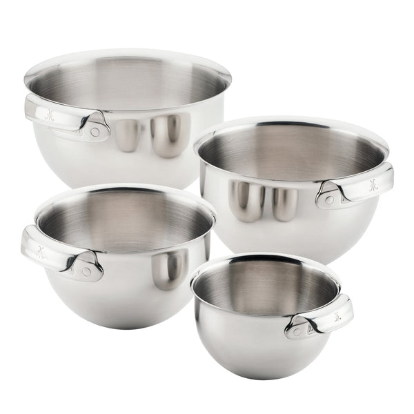 Hestan Provisions 4-Piece Stainless Steel Mixing Bowl Set (50279) - iFoodservice Online