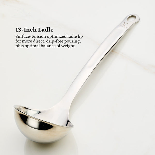 Hestan Provisions 5-Piece Essential Stainless Steel Chef's Tools Set (49129) - iFoodservice Online