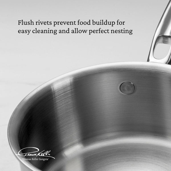 Hestan Thomas Keller Insignia™ 11-Piece Stainless Steel Cookware Set (31015) - iFoodservice Online