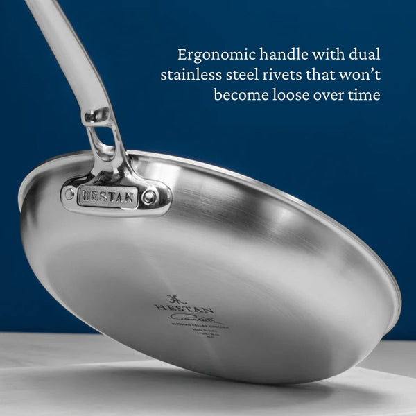 Hestan Thomas Keller Insignia™ 11" Stainless Steel Skillet (31028) - iFoodservice Online