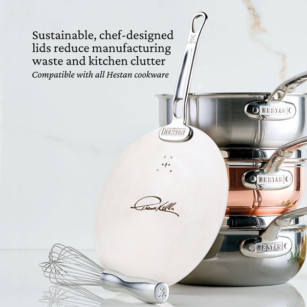 Hestan Thomas Keller Insignia™ 11" Stainless Steel Universal Lid (71049) - iFoodservice Online