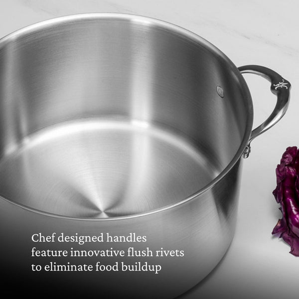 Hestan Thomas Keller Insignia™ 12-Quart Stainless Steel Stockpot (31024) - iFoodservice Online