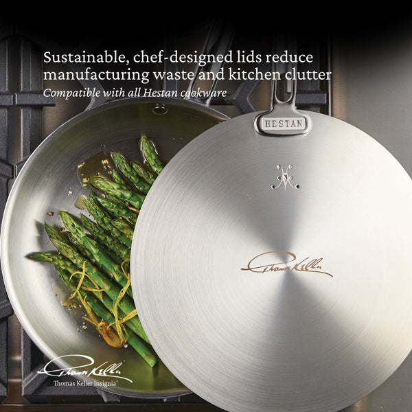 Hestan Thomas Keller Insignia™ 12.5" Stainless SteelUniversal Lid (71016) - iFoodservice Online