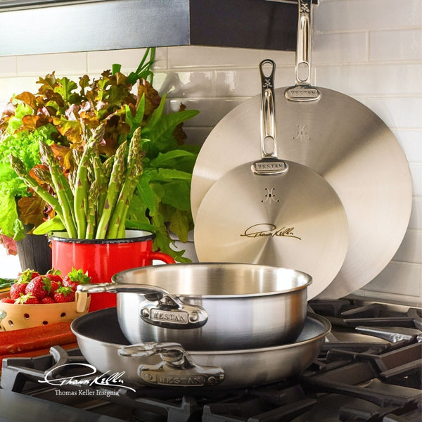 Hestan Thomas Keller Insignia™ 12.5" Stainless SteelUniversal Lid (71016) - iFoodservice Online
