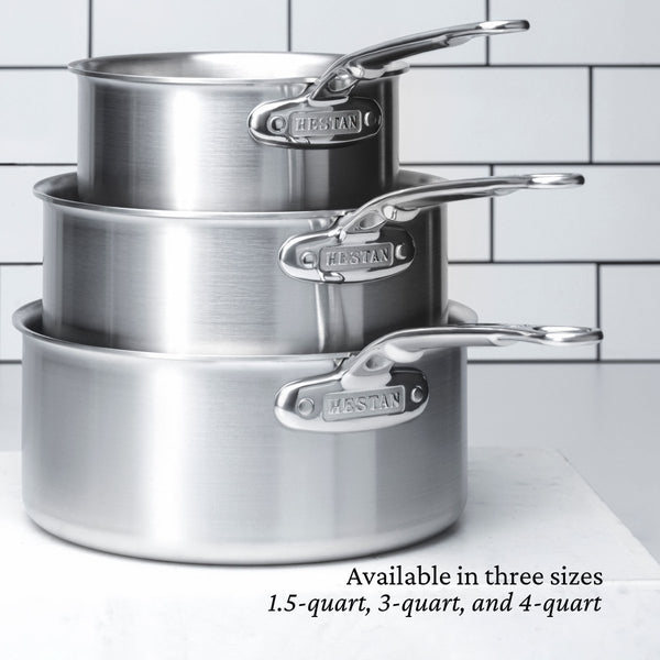 Hestan Thomas Keller Insignia™ 1.5-Quart Stainless Steel Saucepan (31017) - iFoodservice Online