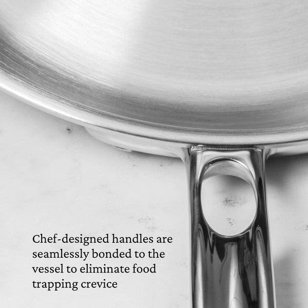 Hestan Thomas Keller Insignia™ 2-Quart Stainless Steel Saucier (31020) - iFoodservice Online