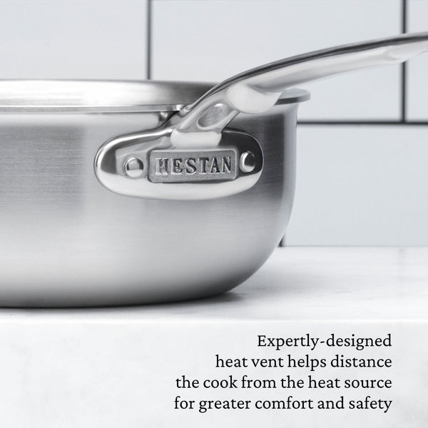 Hestan Thomas Keller Insignia™ 2-Quart Stainless Steel Saucier (31020) - iFoodservice Online