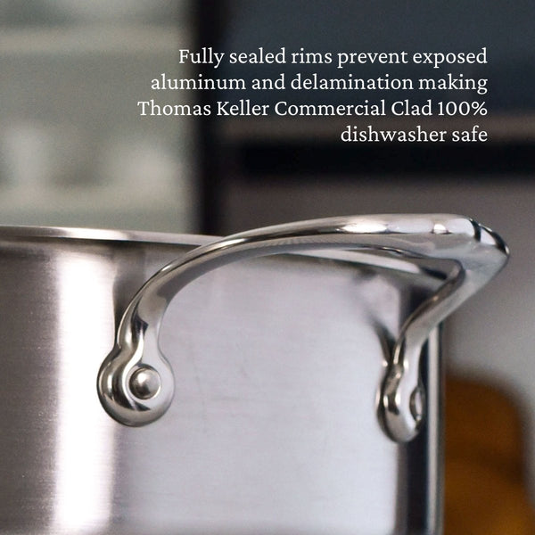Hestan Thomas Keller Insignia™ 8-Quart Stainless Steel Stockpot (31022) - iFoodservice Online