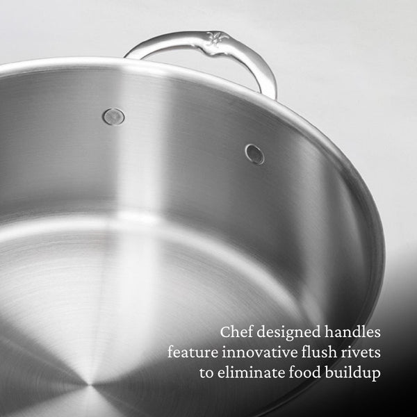 Hestan Thomas Keller Insignia™ 8-Quart Stainless Steel Stockpot (31022) - iFoodservice Online