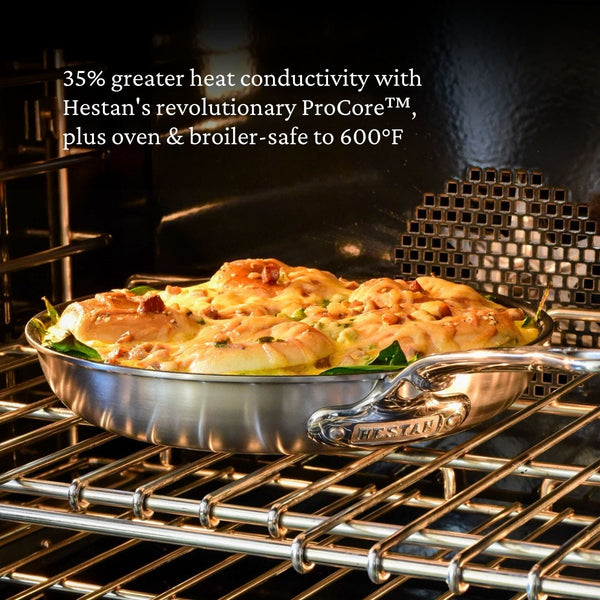 Hestan Thomas Keller Insignia™ 8.5" Stainless Steel Skillet (31026) - iFoodservice Online