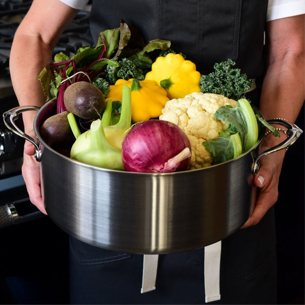 Hestan Thomas Keller Insignia™ 9-Quart Stainless Steel Rondeau (31023) - iFoodservice Online