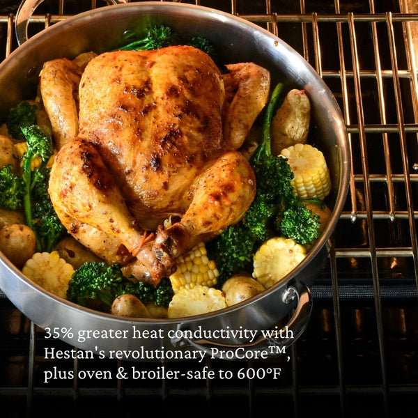 Hestan Thomas Keller Insignia™ 9-Quart Stainless Steel Rondeau (31023) - iFoodservice Online